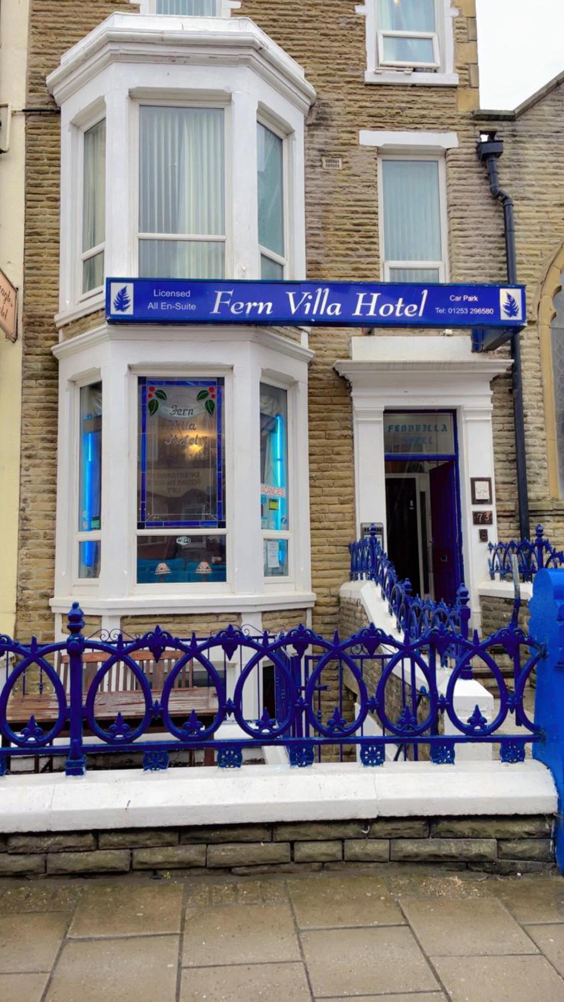 Fern Villa Hotel - Albert Road Blackpool Zewnętrze zdjęcie