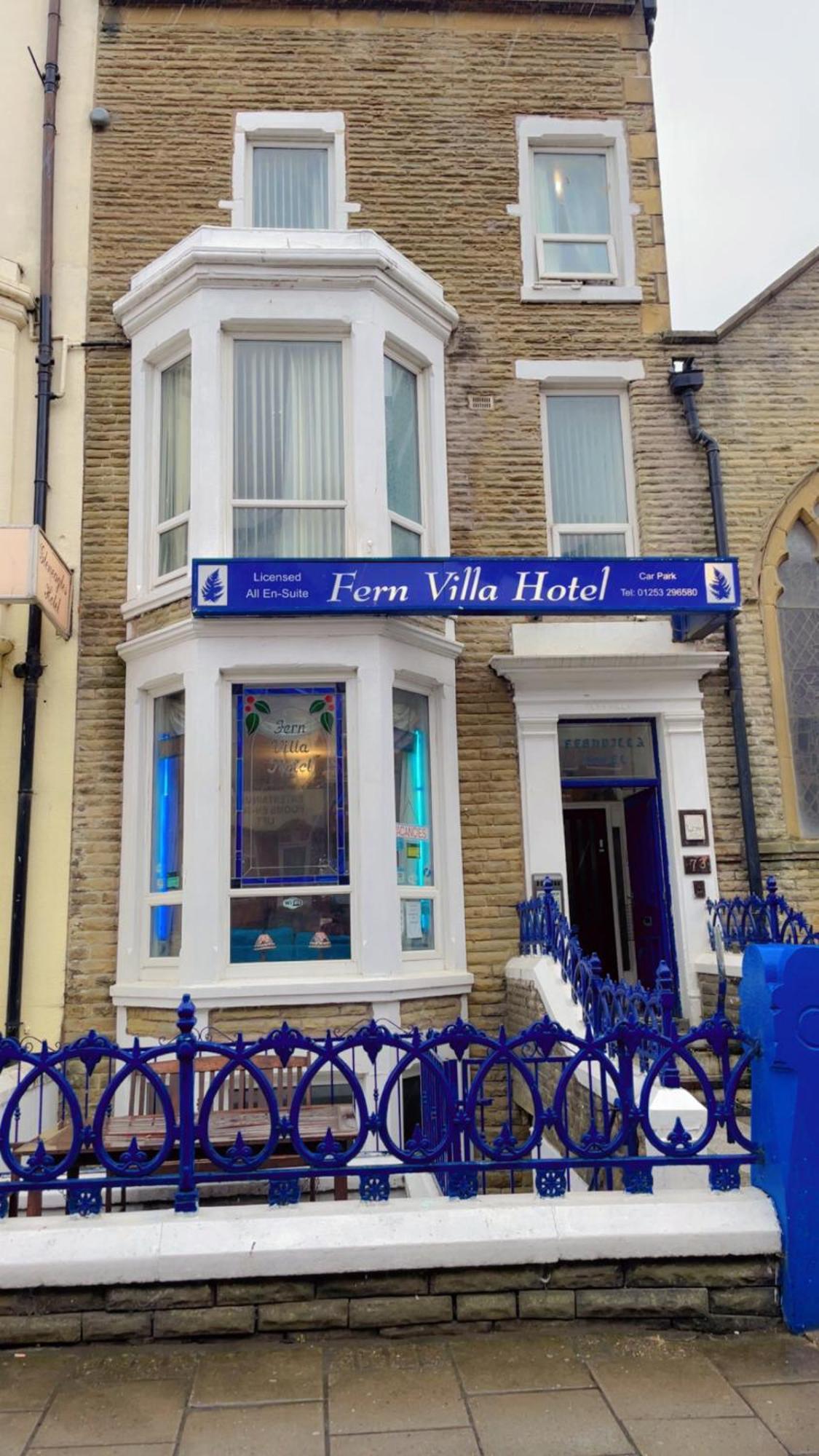 Fern Villa Hotel - Albert Road Blackpool Zewnętrze zdjęcie